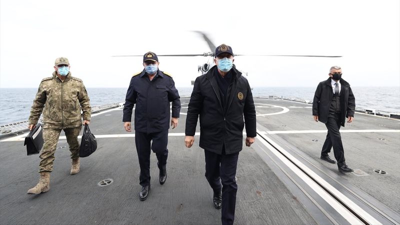 Mavi Vatan 2021 Tatbikatı'nın Seçkin Gözlemci Günü başladı