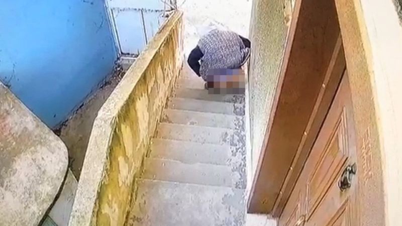 Edirne'de evinin önünü tuvalet olarak kullananlara isyan etti