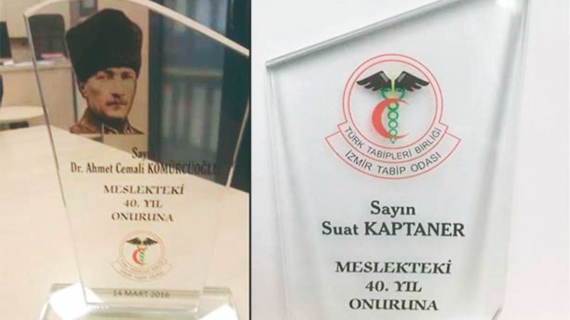 Tabipler Odası, gereksiz bularak Atatürk fotoğrafını plaketten kaldırdı