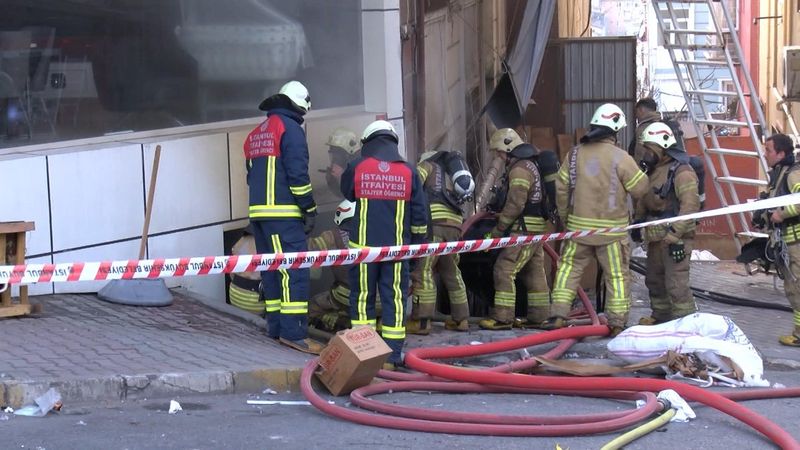 Bağcılar'da iş yerinde patlama: 1 yaralı