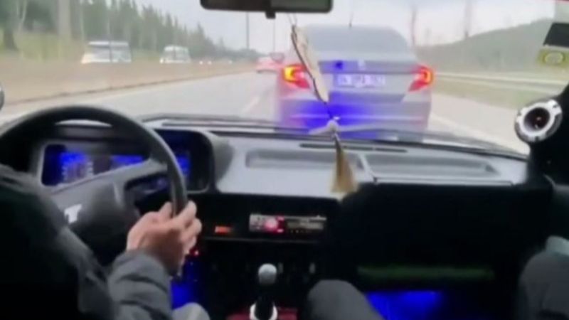 Kartal'da makas atan maganda