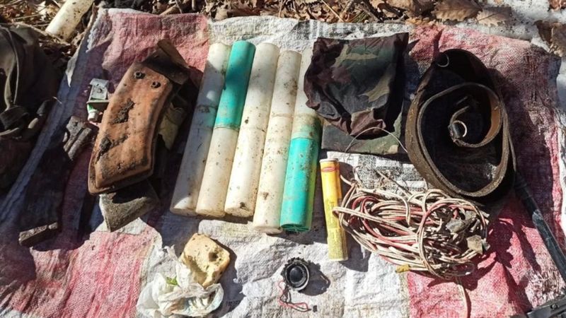 Tunceli'de PKK'ya ait 5 sığınak tespit edildi