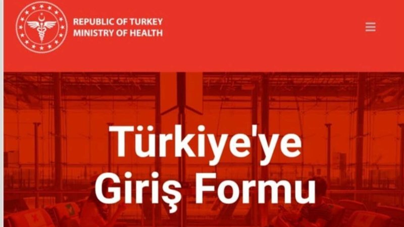 Türkiye'ye Giriş Formu nedir, nasıl alınır? Türkiye Giriş Formu doldurma ekranı..