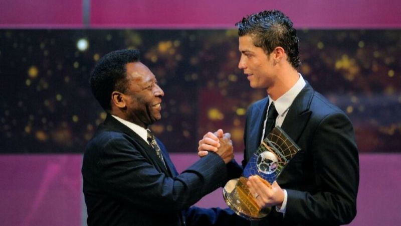 Pele'den Ronaldo'ya: Rekorumu kırdığın için tebrik ederim