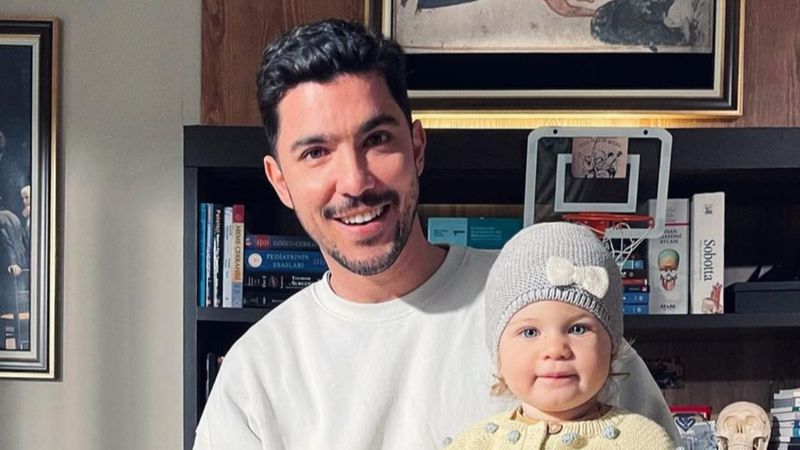 Kaan Yıldırım yeğeniyle poz verdi