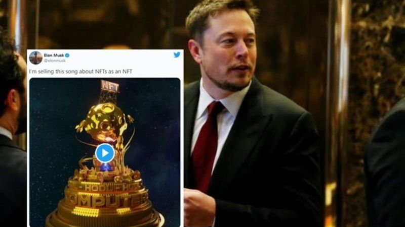 Elon Musk, yüksek teklife rağmen yaptığı NFT şarkısını satmaktan vazgeçti