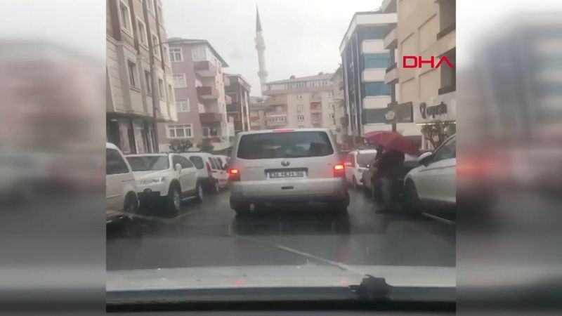 İstanbul'da da dolu yağışı başladı