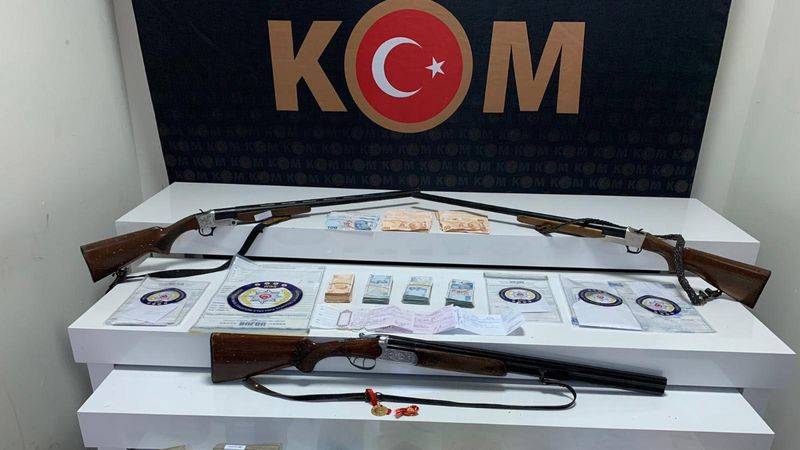 Denizli'deki tefeci operasyonunda 4 kişi tutuklandı