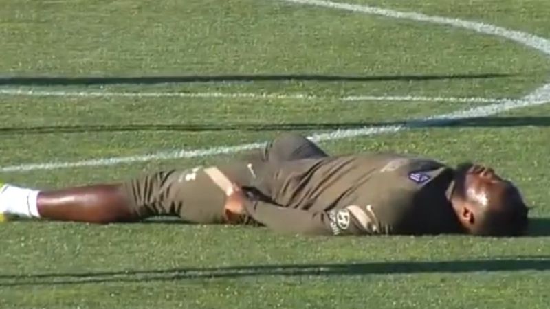 Moussa Dembele antrenmanda bayıldı