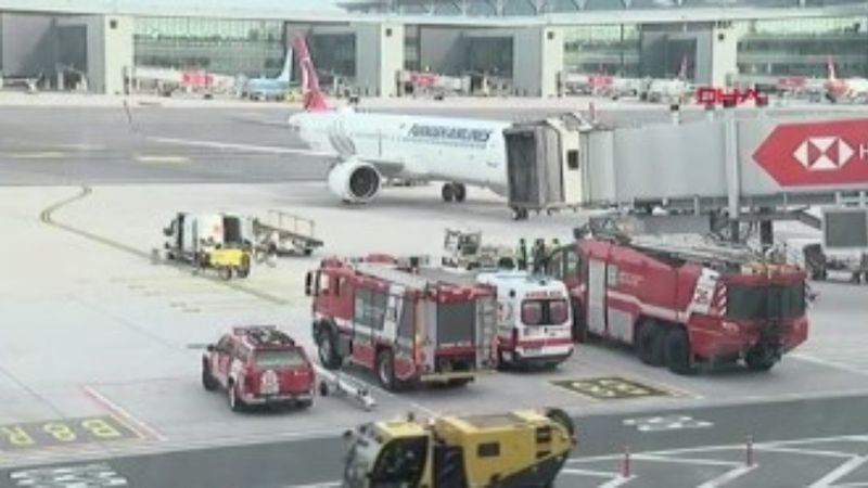 İstanbul Havalimanı'nda bomba ihbarı paniği