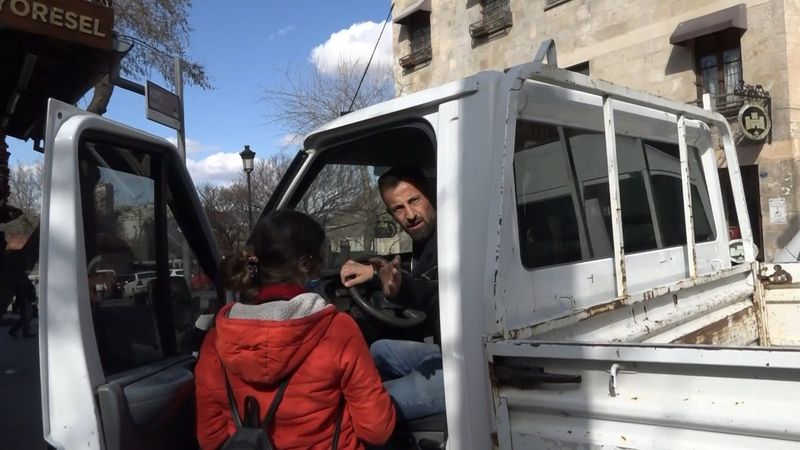 Gaziantep'te eşiyle tartışan kocaya tepki