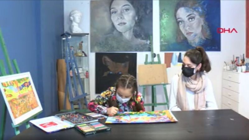 Göbeklitepe’yi resmeden Lale Turan’a Japonya’dan ödül