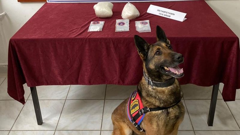 Yalova’da 1 kilo 516 gram metamfetamin ele geçirildi
