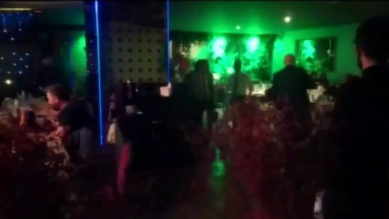 Ataşehir'de otel restoranında eğlence