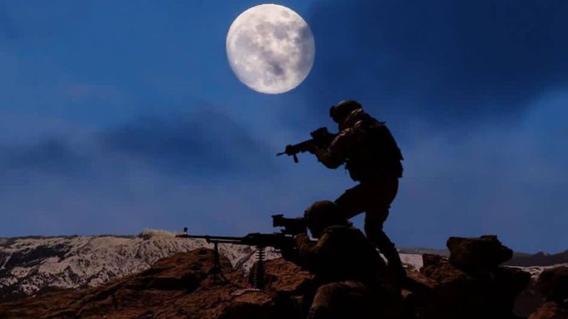 Mehmetçik'ten, Süper Ay ışığında teröristle mücadele harekatı