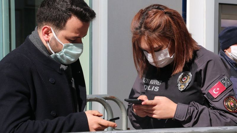 Korona artışı nedeniyle Samsun'a polis takviyesi yapıldı