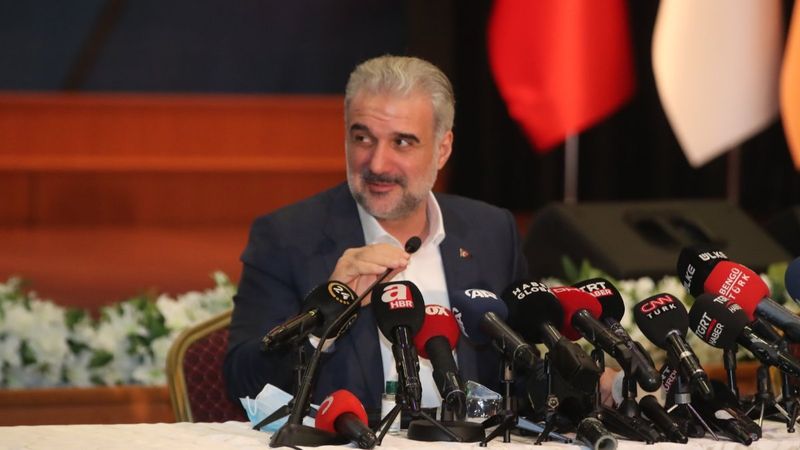 Osman Nuri Kabaktepe basın mensuplarıyla buluştu