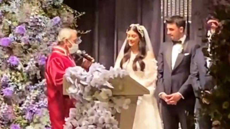 Ozan Tufan ve Rojin Haspolat evlendi