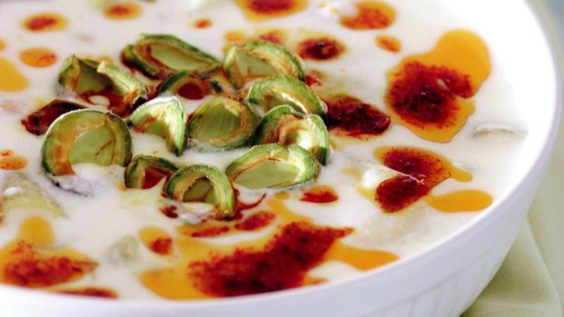 Gaziantep'te ilkbaharın habercisi: Çağla aşı nasıl yapılır? Meşhur çağla aşı tarifi..