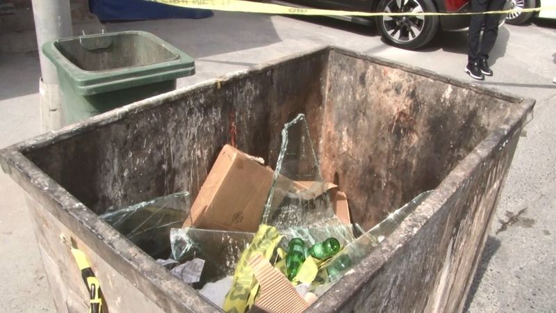 Esenyurt’ta yürürken 2'nci kattan başına cam düştü