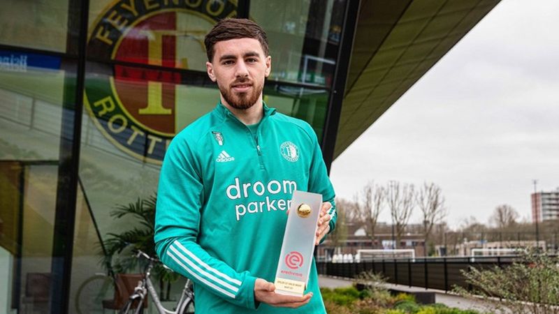 Hollanda'da ayın oyuncusu Orkun Kökçü