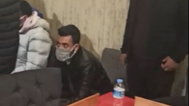 Konya’da kapalı olması gereken kafeye baskın