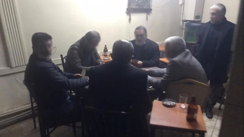 Kırıkkale'de kumarcılara 68 bin 850 lira ceza