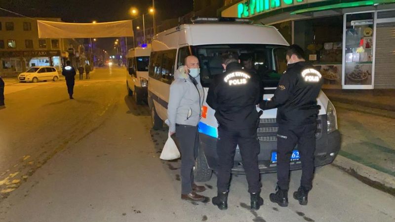 Yüksek riskli Düzce’de korona denetimleri