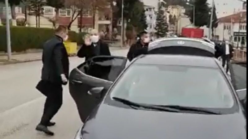 Süleyman Soylu’yu taşıyan helikopter yoğun sis nedeniyle Bilecik’e iniş yaptı