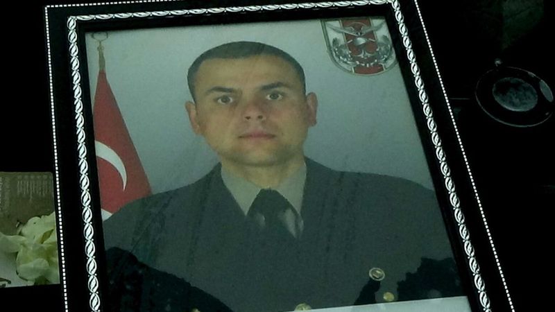 Şehit Gökhan Çakır'ın naaşı, baba ocağına götürüldü