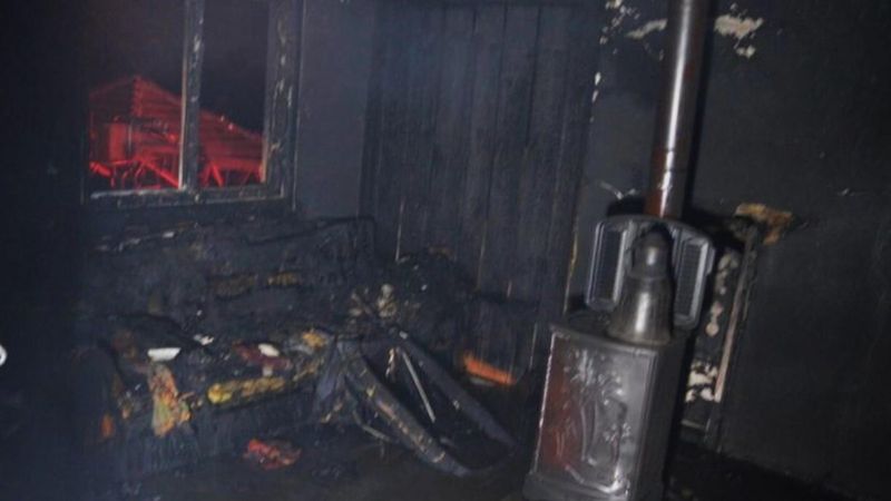 Kütahya'da yangında 83 yaşındaki kadın öldü