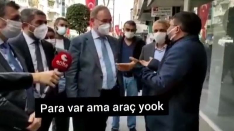 Malatya'da CHP heyetine esnaftan tepki