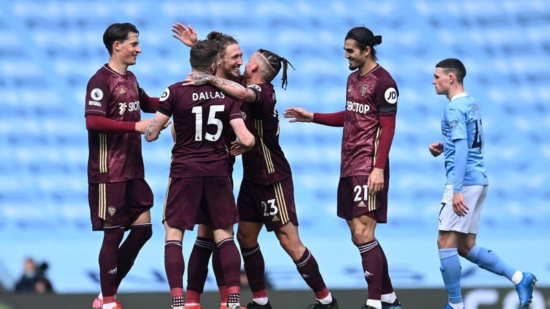 Manchester City, evinde Leeds United'a mağlup oldu