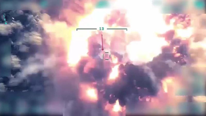 16 teröristin vurulma anları