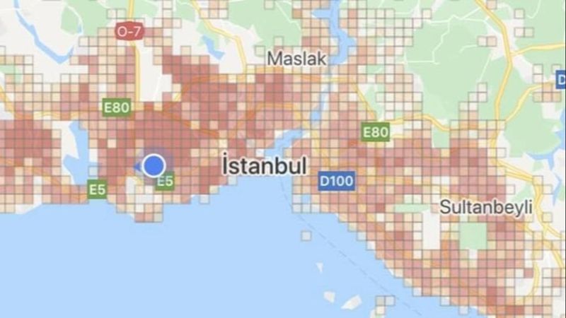 İstanbul koronavirüs risk haritasında ilçelerin son durumu