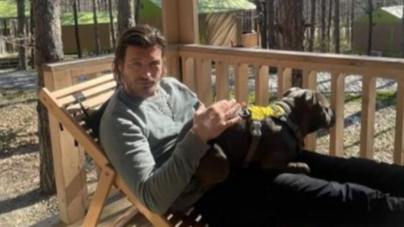 Kıvanç Tatlıtuğ, İğneada'ya gitti