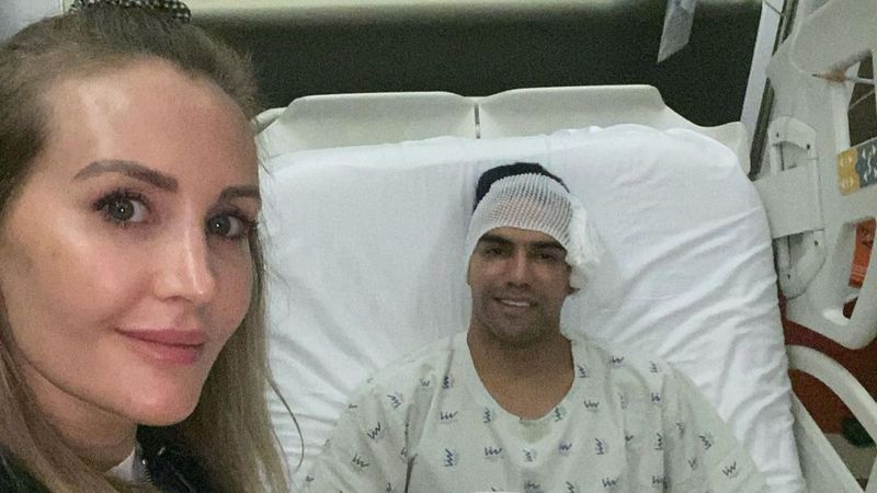 Radamel Falcao'dan ameliyat sonrası ilk fotoğraf