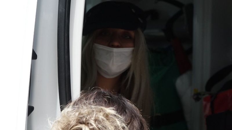 Çorum'da koronavirüs testi pozitif olan yolcu otobüsten indirildi