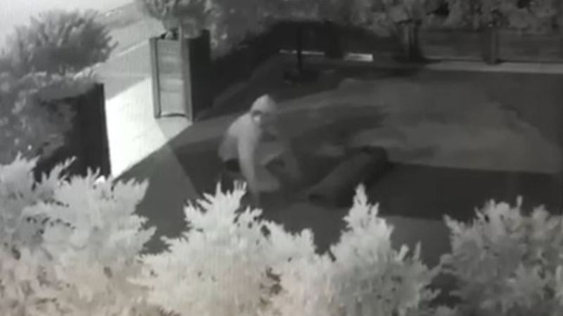 Mersin'de halı hırsızı kameraya yakalandı