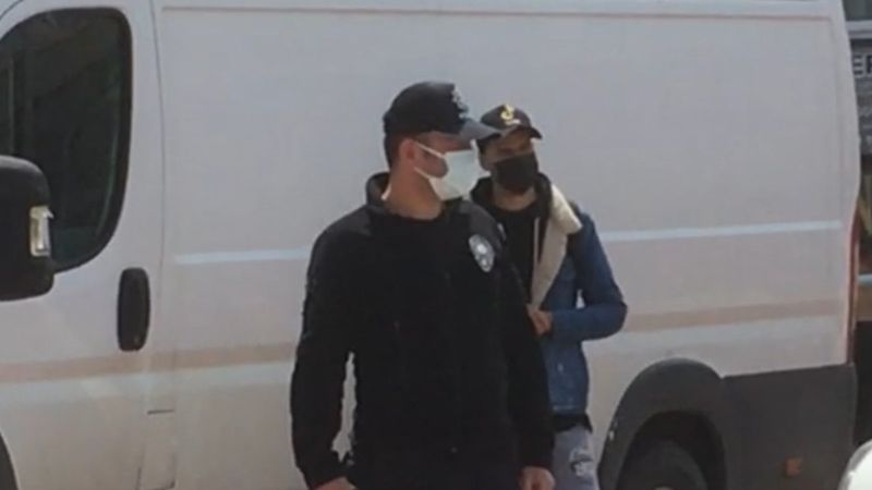 Sinop'ta testi pozitif olan Afgan, sokakta yakalandı