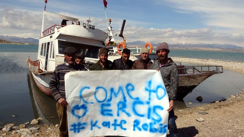 Van Gölü'nün birinci olması sonucu ABD'li astronot Erciş'e davet edildi