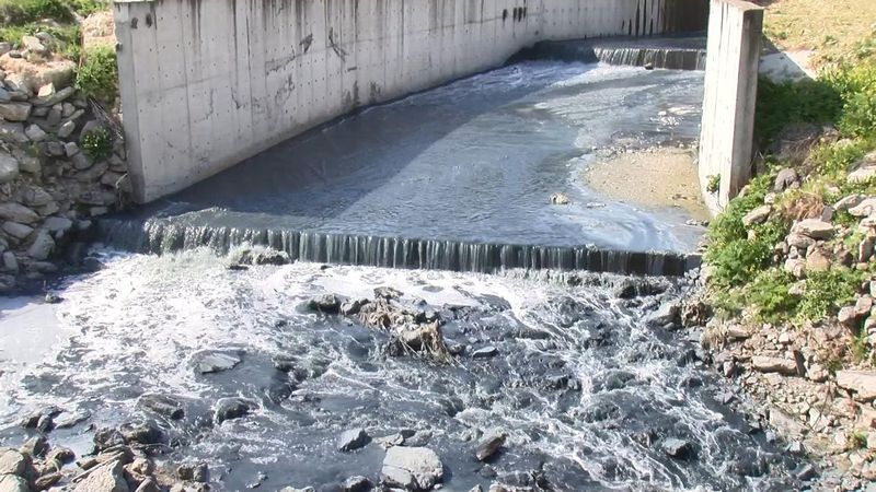 Esenyurt'taki Haramidere yine mavi aktı