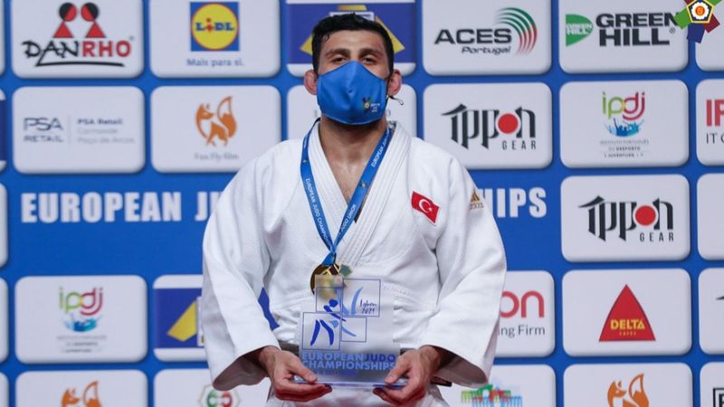Milli judocu Vedat Albayrak Avrupa şampiyonu