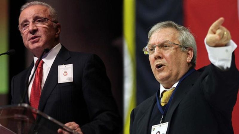 Ünal Aysal ve Aziz Yıldırım'ın söylediği sözler olay oldu