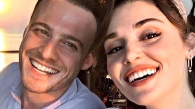 Hande Erçel ile Kerem Bürsin Maldivler'e gitti