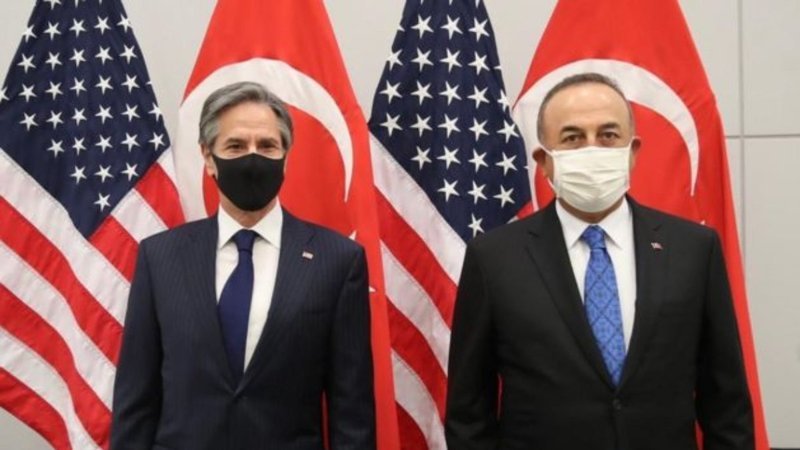 Mevlüt Çavuşoğlu, Antony Blinken ile görüştü