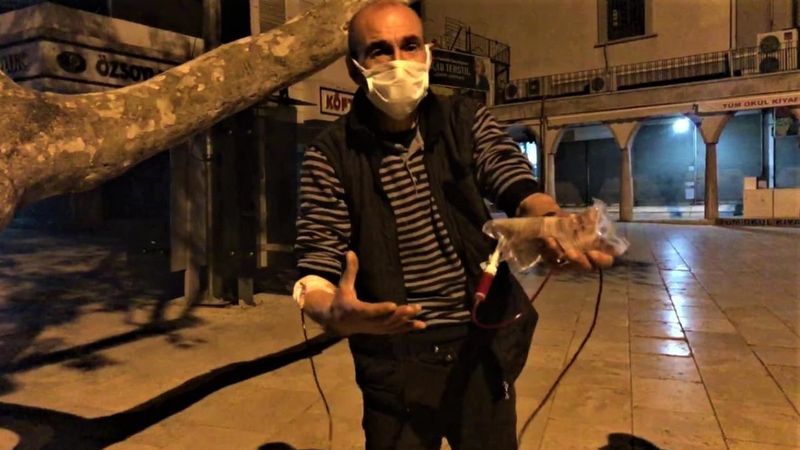 Denizli'de tedavi gördüğü hastaneden kaçtı