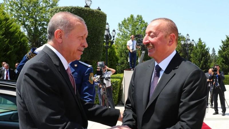 Cumhurbaşkanı Erdoğan, İlham Aliyev ile görüştü