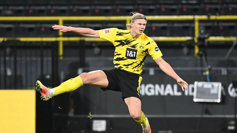 Haaland Bundesliga'da rekor kırdı