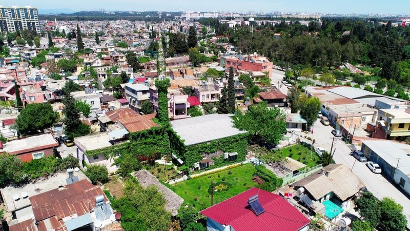 Adana'da Köprüköy Camii yeşile büründü